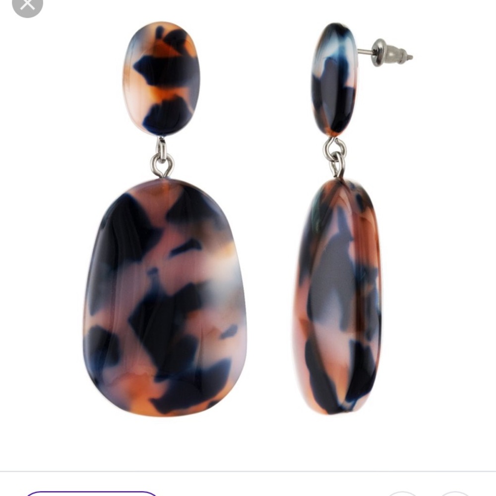 Machete grande drop earrings in fortune